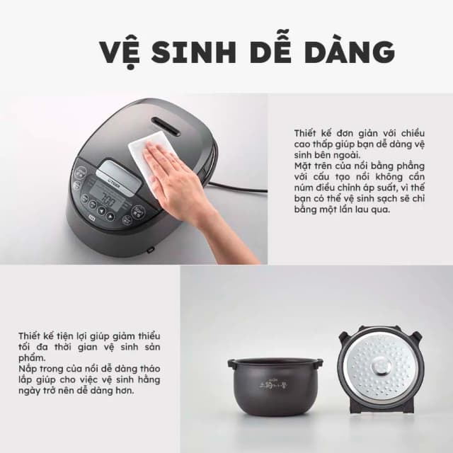 Top 1 so sánh giá Nồi cơm cao tần Tiger 1.8 lít JPW-G18W - Tìm sản phẩm giá rẻ nhất - Ảnh 59