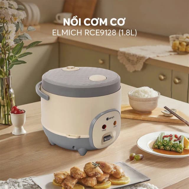 So sánh giá Nồi cơm điện Elmich 1.8 lít RCE-9128 rẻ nhất? - Ảnh 2