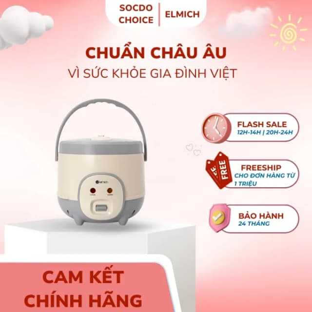 So sánh giá Nồi cơm điện Elmich 1.8 lít RCE-9128 rẻ nhất? - Ảnh 11