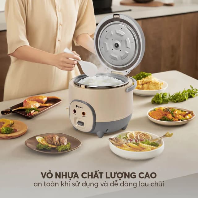 So sánh giá Nồi cơm điện Elmich 1.8 lít RCE-9128 rẻ nhất? - Ảnh 6