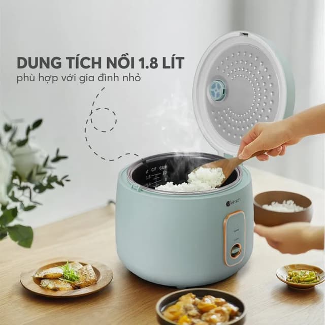 So sánh giá Nồi cơm điện Elmich 1.8 lít RCE-9132 rẻ nhất? - Ảnh 17