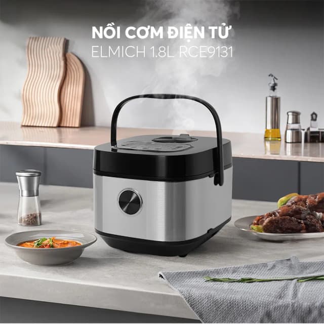 So sánh giá Nồi cơm điện Elmich 1.8 lít RCE9131 rẻ nhất? - Ảnh 5
