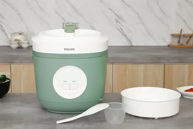 So sánh giá Nồi cơm nắp gài Philips 1.8 lít HD3212/32 rẻ nhất? - Ảnh 2