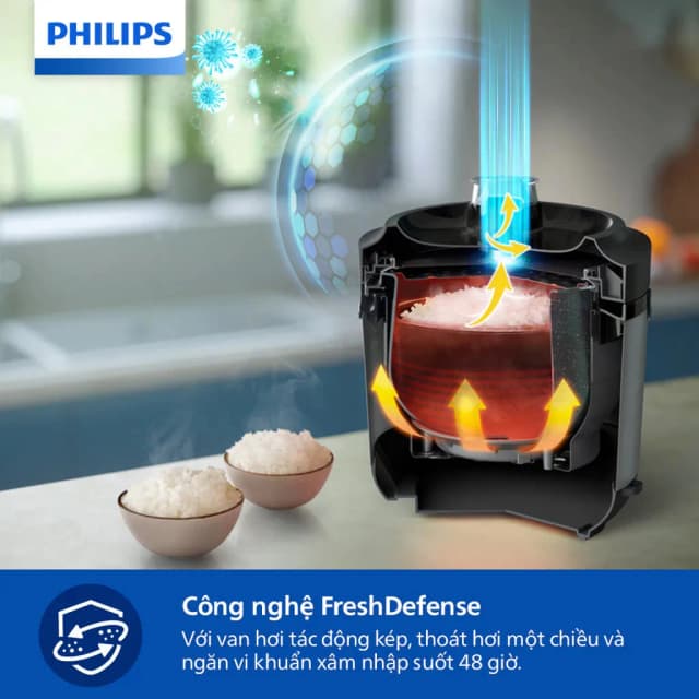 So sánh giá Nồi cơm nắp gài Philips 1.8 lít HD3212/32 rẻ nhất? - Ảnh 16
