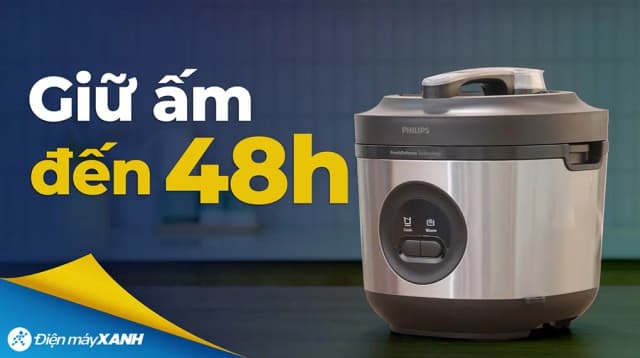 So sánh giá Nồi cơm nắp gài Philips 1.8 lít HD3213/31 rẻ nhất? - Ảnh 2