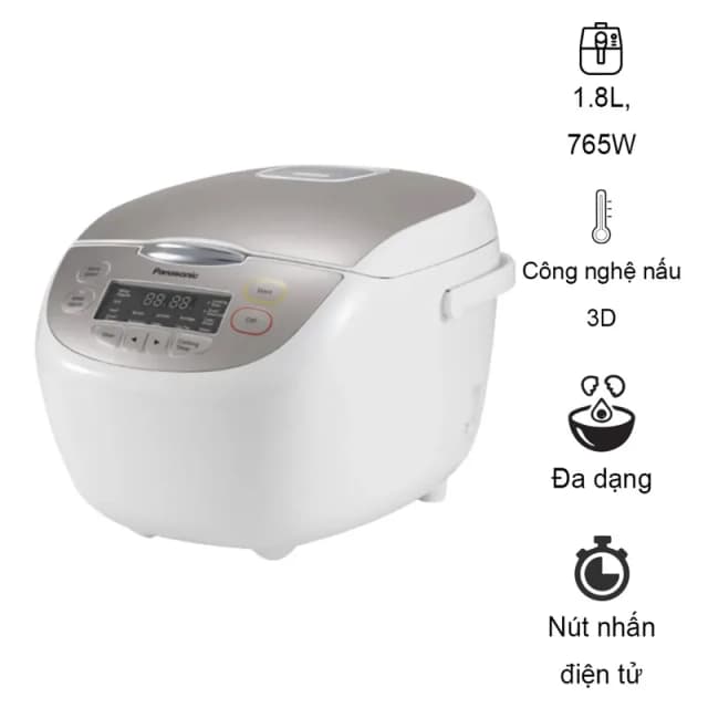 Top 1 so sánh giá Nồi cơm điện tử Panasonic 1 lít SR-CP108NRAM - Tìm sản phẩm giá rẻ nhất - Ảnh 22