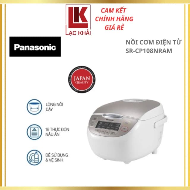 Top 1 so sánh giá Nồi cơm điện tử Panasonic 1 lít SR-CP108NRAM - Tìm sản phẩm giá rẻ nhất - Ảnh 24