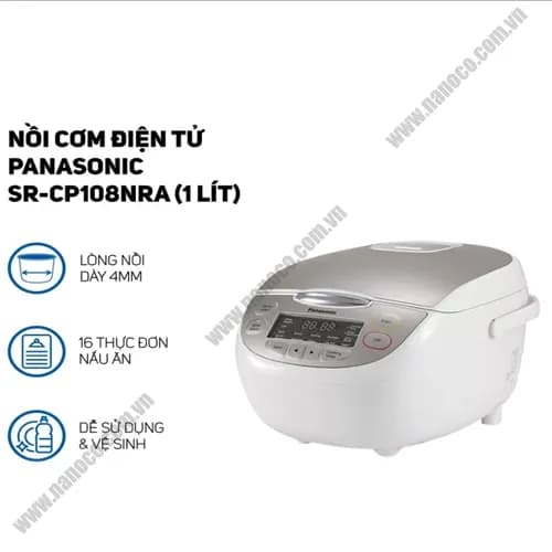 Top 1 so sánh giá Nồi cơm điện tử Panasonic 1 lít SR-CP108NRAM - Tìm sản phẩm giá rẻ nhất - Ảnh 49