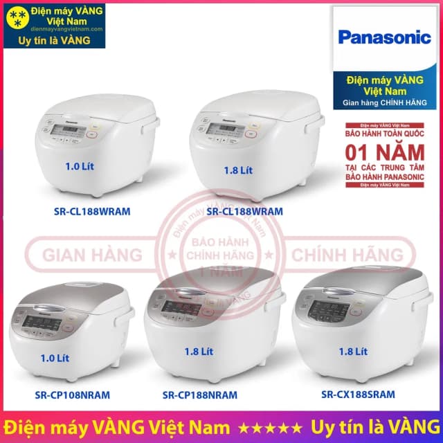 Top 1 so sánh giá Nồi cơm điện tử Panasonic 1 lít SR-CP108NRAM - Tìm sản phẩm giá rẻ nhất - Ảnh 61