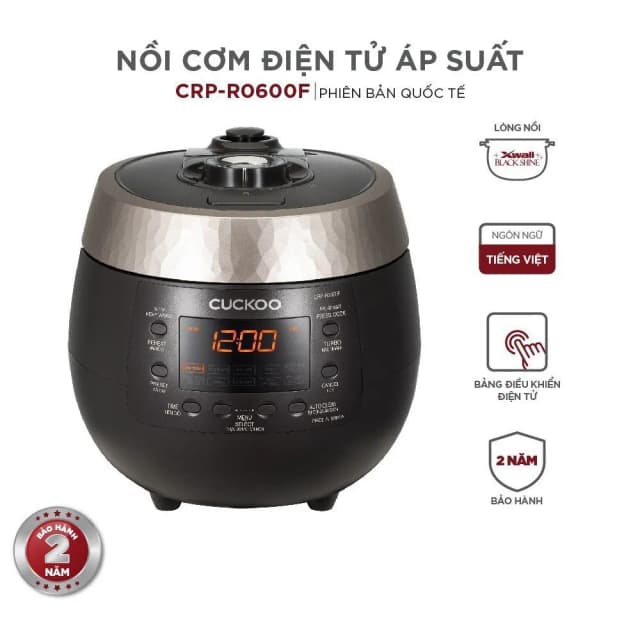 Top 1 so sánh giá Nồi cơm điện tử áp suất Cuckoo 1.8 lít CRP-QSBC1000F - Tìm sản phẩm giá rẻ nhất - Ảnh 2