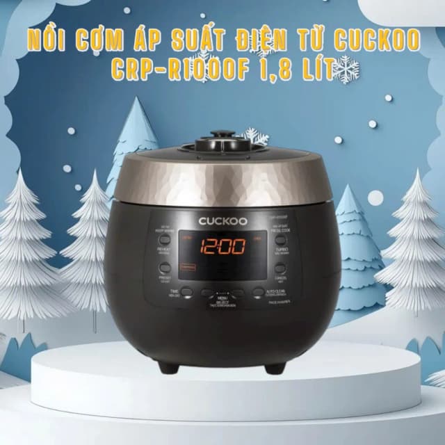 Top 1 so sánh giá Nồi cơm điện tử áp suất Cuckoo 1.8 lít CRP-QSBC1000F - Tìm sản phẩm giá rẻ nhất - Ảnh 12