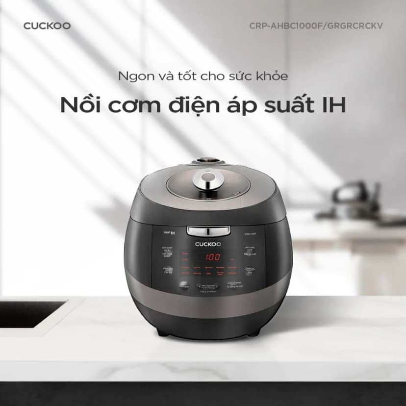 So sánh giá Nồi cơm điện tử áp suất Cuckoo 1.8 lít CRP-QSBC1000F - Tìm sản phẩm giá rẻ nhất - Ảnh 3