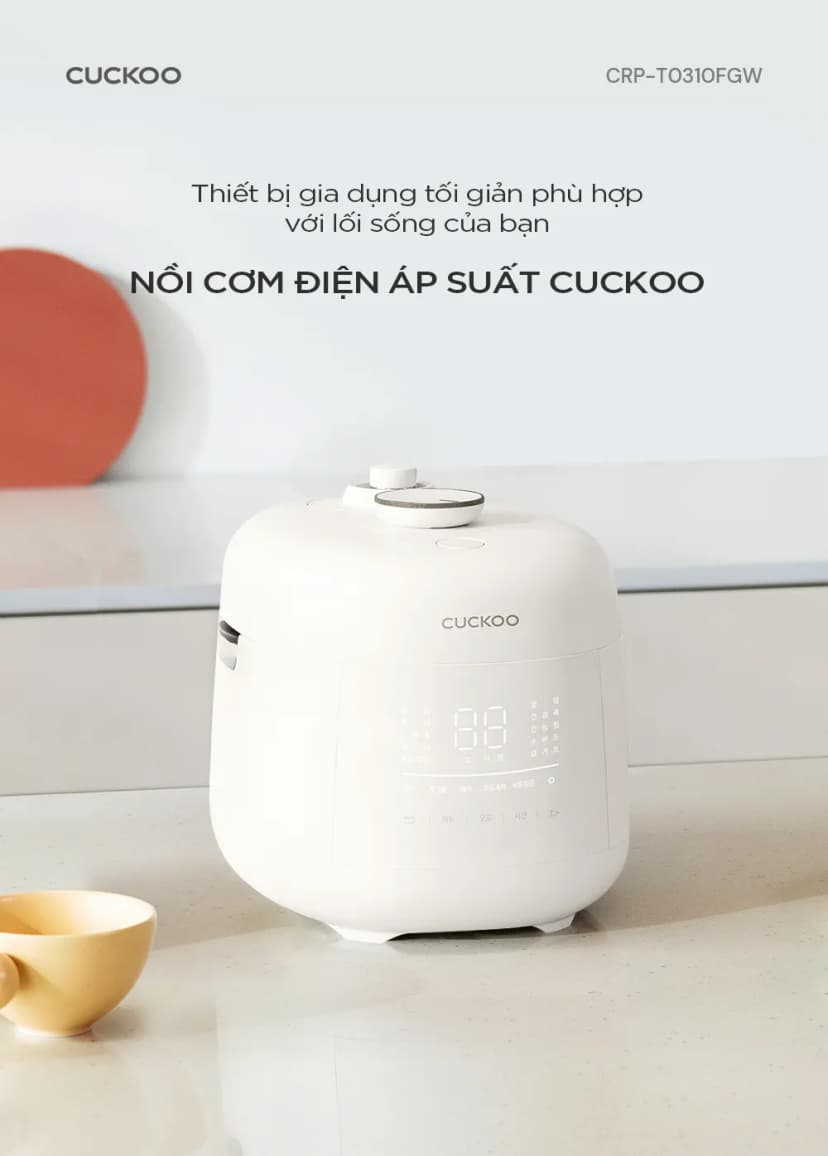 So sánh giá Nồi cơm điện tử áp suất Cuckoo 0.54 lít CRP-T0310FGW - Tìm sản phẩm giá rẻ nhất - Ảnh 12