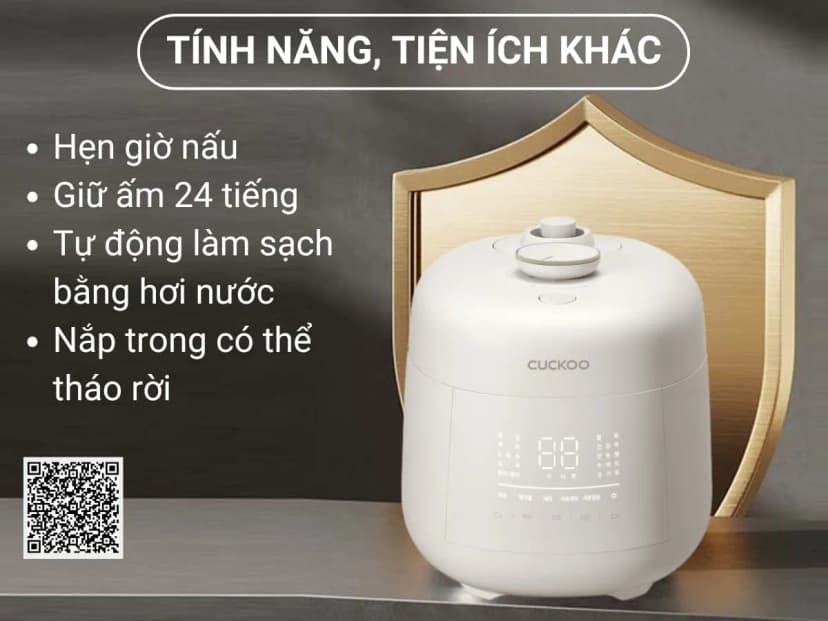 So sánh giá Nồi cơm điện tử áp suất Cuckoo 0.54 lít CRP-T0310FGW - Tìm sản phẩm giá rẻ nhất - Ảnh 15