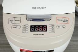 Nồi cơm điện tử áp suất Sharp 1.8 lít KS-TW181V-B - Giá rẻ nhất hôm nay - Ảnh 14