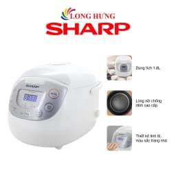 Nồi cơm điện tử áp suất Sharp 1.8 lít KS-TW181V-B - Giá rẻ nhất hôm nay - Ảnh 19