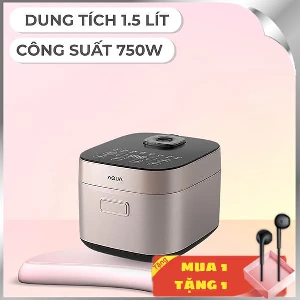So sánh giá Nồi cơm điện tử AQUA 1.5 lít AQS-RBC401R(N)-VN rẻ nhất? - Ảnh 6