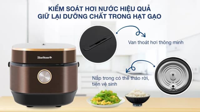 Top 1 so sánh giá Nồi cơm điện tử BlueStone 1.5 lít RCB-5935 - Tìm sản phẩm giá rẻ nhất - Ảnh 12