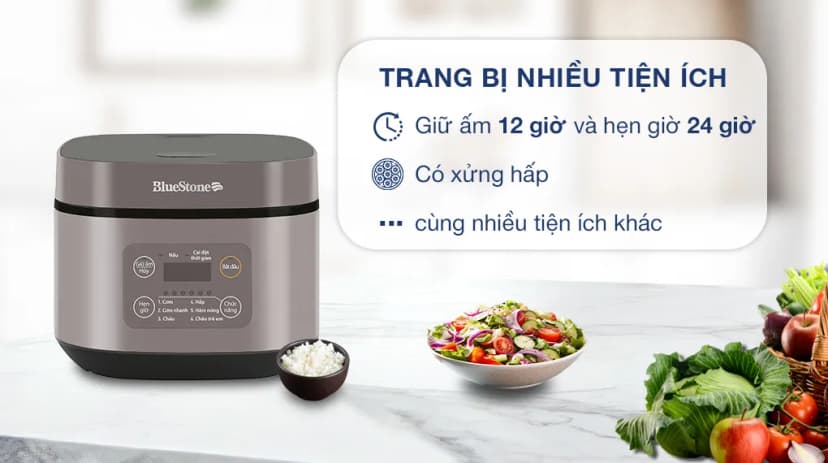 Nồi cơm điện tử BlueStone 1.5 lít RCB-5935 - Giá rẻ nhất hôm nay - Ảnh 16