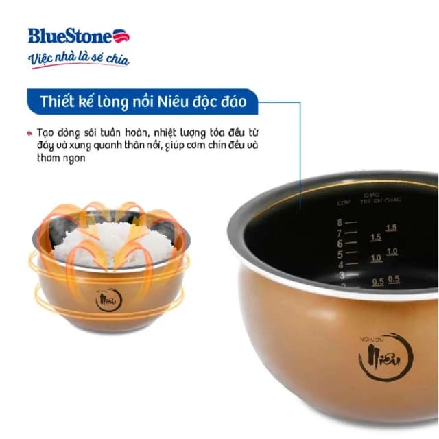 Top 1 so sánh giá Nồi cơm điện tử BlueStone 1.5 lít RCB-5935 - Tìm sản phẩm giá rẻ nhất - Ảnh 7