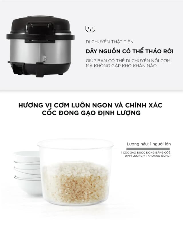 Top 1 so sánh giá Nồi cơm điện tử Cuckoo 1.8 lít CR-1060F - Tìm sản phẩm giá rẻ nhất - Ảnh 16