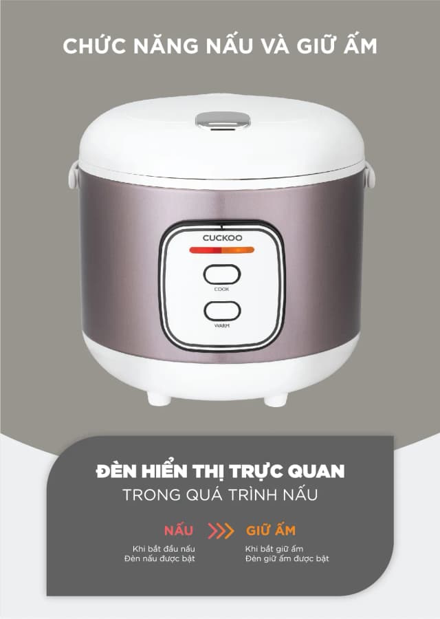 Top 1 so sánh giá Nồi cơm điện tử Cuckoo 1.8 lít CR-1060F - Tìm sản phẩm giá rẻ nhất - Ảnh 10