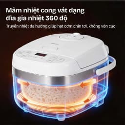Nồi cơm điện tử FUJIHOME 1.5 lít RC15W - Giá rẻ nhất hôm nay - Ảnh 2