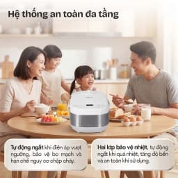Nồi cơm điện tử FUJIHOME 1.5 lít RC15W - Giá rẻ nhất hôm nay - Ảnh 5