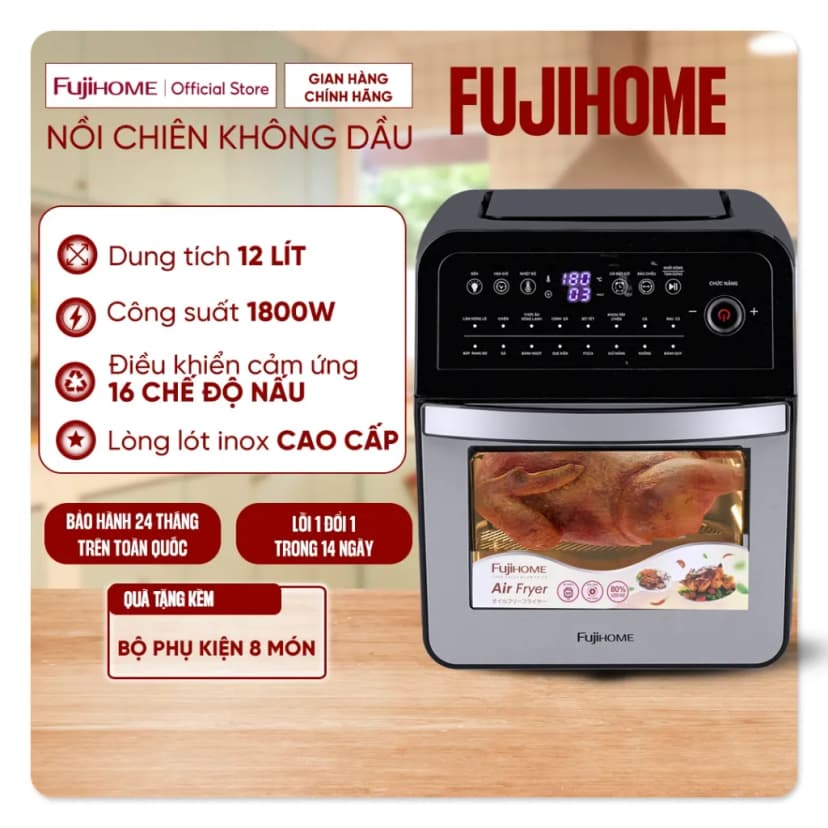 Nồi cơm điện tử FUJIHOME 1.2 lít RC12LS - Giá rẻ nhất hôm nay - Ảnh 18