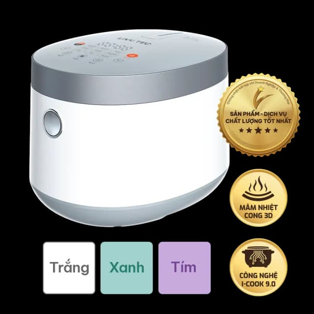 So sánh giá Nồi cơm điện tử Livotec 1.8 lít LRC-E8218W rẻ nhất? - Ảnh 5