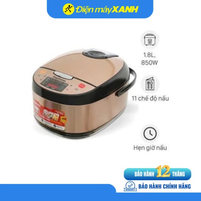 So sánh giá Nồi cơm điện tử Nagakawa 1.8 lít NER5556 rẻ nhất? - Ảnh 6