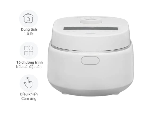 So sánh giá Nồi cơm điện tử Panasonic 1 lít SR-DK104WRA rẻ nhất? - Ảnh 7