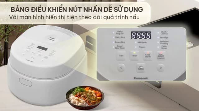 So sánh giá Nồi cơm điện tử Panasonic 1 lít SR-DL104WRA rẻ nhất? - Ảnh 13