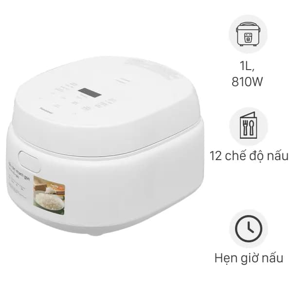 So sánh giá Nồi cơm điện tử Panasonic 1 lít SR-DL104WRA rẻ nhất? - Ảnh 4