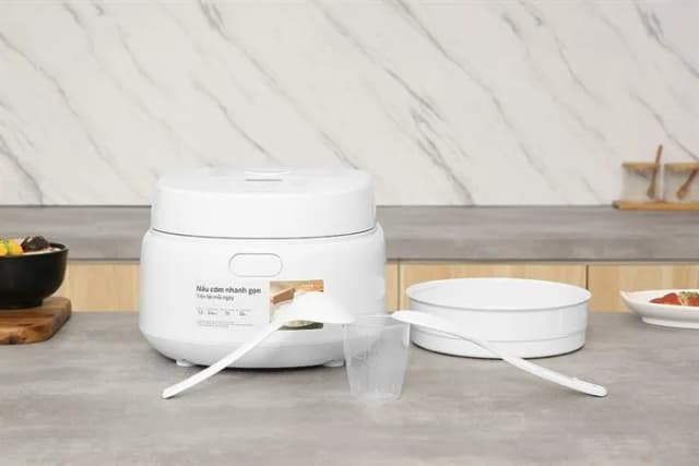 So sánh giá Nồi cơm điện tử Panasonic 1 lít SR-DL104WRA rẻ nhất? - Ảnh 7