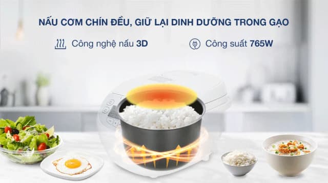 So sánh giá Nồi cơm điện tử Panasonic 1.8 lít SR-CL188WRAM rẻ nhất? - Ảnh 12