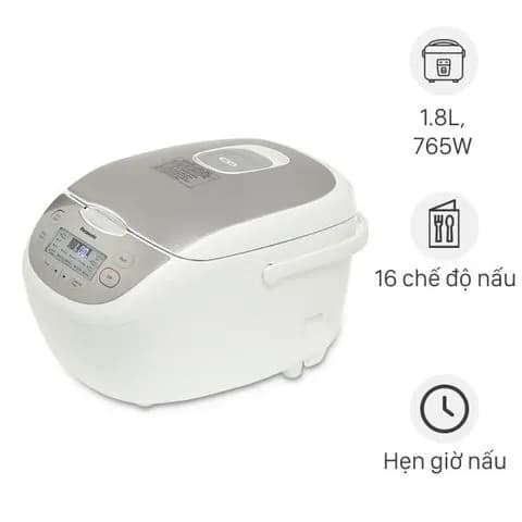 So sánh giá Nồi cơm điện tử Panasonic 1.8 lít SR-CL188WRAM rẻ nhất? - Ảnh 20