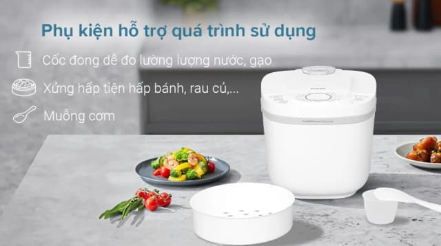 So sánh giá Nồi cơm điện tử Philips 1.8 lít HD4717/30 rẻ nhất? - Ảnh 6