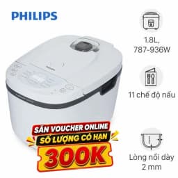 So sánh giá Nồi cơm điện tử Philips 1.8 lít HD4719/32 - Tìm sản phẩm giá rẻ nhất - Ảnh 1