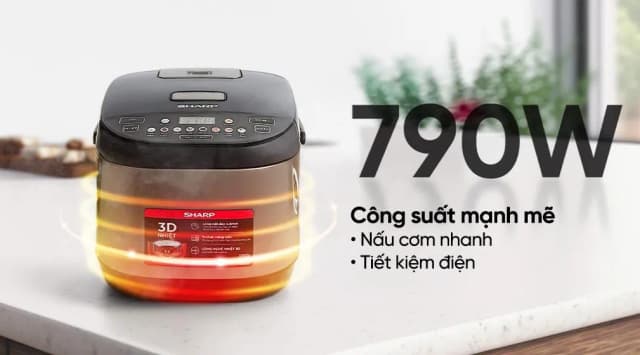 So sánh giá Nồi cơm điện tử Sharp 1.8 lít KS-TH18E2O-RS rẻ nhất? - Ảnh 9