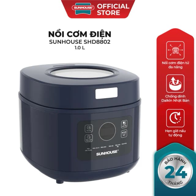 So sánh giá Nồi cơm điện tử Sunhouse 1 lít SHD8802 rẻ nhất? - Ảnh 15