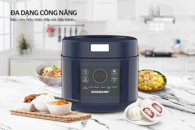 So sánh giá Nồi cơm điện tử Sunhouse 1 lít SHD8802 rẻ nhất? - Ảnh 3