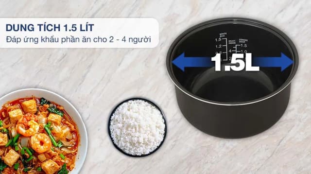 So sánh giá Nồi cơm điện tử Sunhouse 1.5 lít SHD8823 rẻ nhất? - Ảnh 17