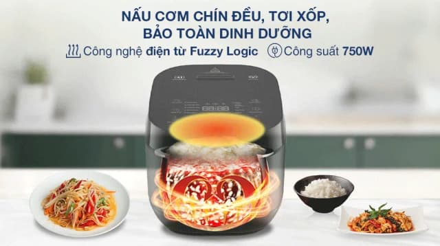 So sánh giá Nồi cơm điện tử Tefal 1.8 lít Delirice Plus RK776B68 rẻ nhất? - Ảnh 19