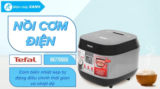 So sánh giá Nồi cơm điện tử Tefal 1.8 lít Delirice Plus RK776B68 rẻ nhất? - Ảnh 8