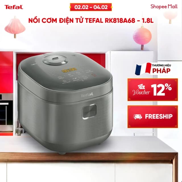 So sánh giá Nồi cơm điện tử Tefal 1.8 lít RK1088Y0 rẻ nhất? - Ảnh 11