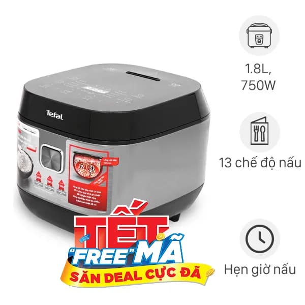 So sánh giá Nồi cơm điện tử Tefal 1.8 lít RK1088Y0 rẻ nhất? - Ảnh 9