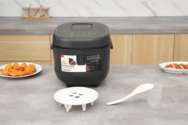 So sánh giá Nồi cơm điện tử Toshiba 1.8 lít RC-18DR4TVN(W) - Trắng rẻ nhất? - Ảnh 11