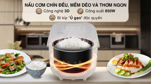 So sánh giá Nồi cơm điện tử Toshiba 1.8 lít RC-18DR4TVN(W) - Trắng rẻ nhất? - Ảnh 17