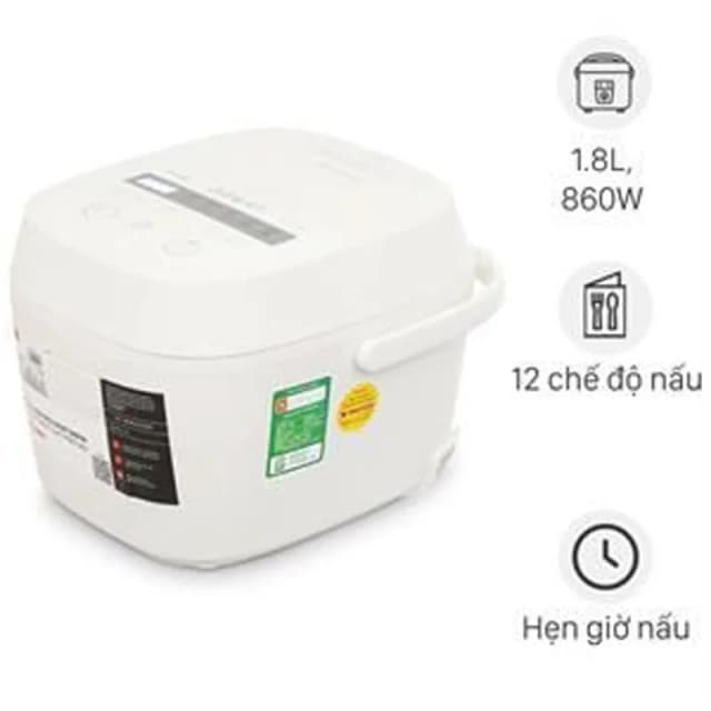 So sánh giá Nồi cơm điện tử Toshiba 1.8 lít RC-18DR5UVN(H) rẻ nhất? - Ảnh 16